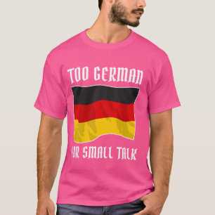 Camiseta Imigrante alemão Cliche Irony Slogan Engraçado Ale