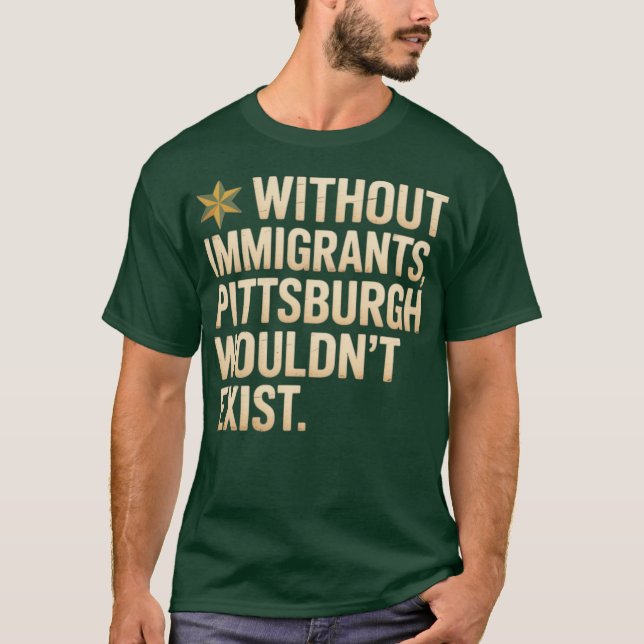 Camiseta Imigrantes de Pittsburgh (Frente)