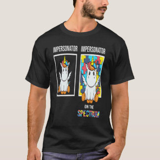 Camiseta Imitador Pessoas Com Autismo Puzzle Unicórnio Neur