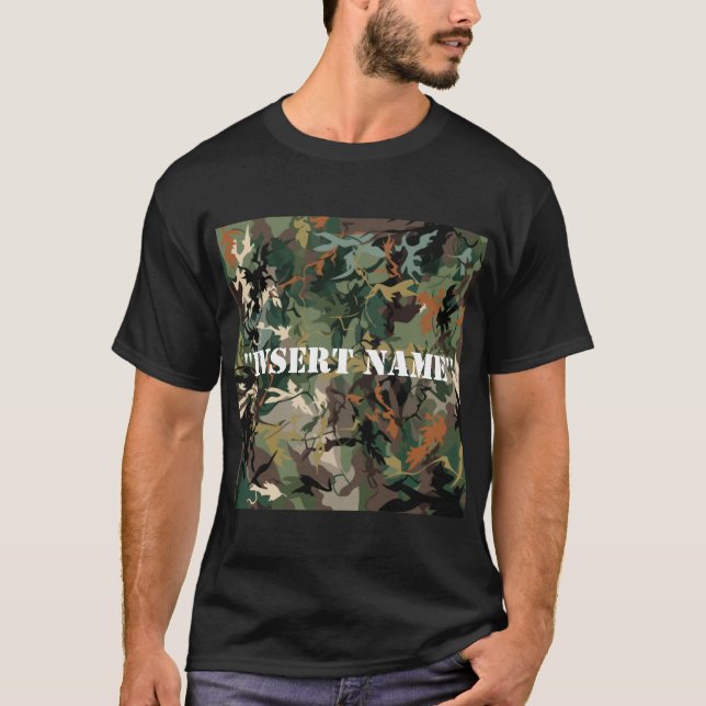 Camiseta Imitando a Natureza: A Ciência da Camuflagem (Frente)