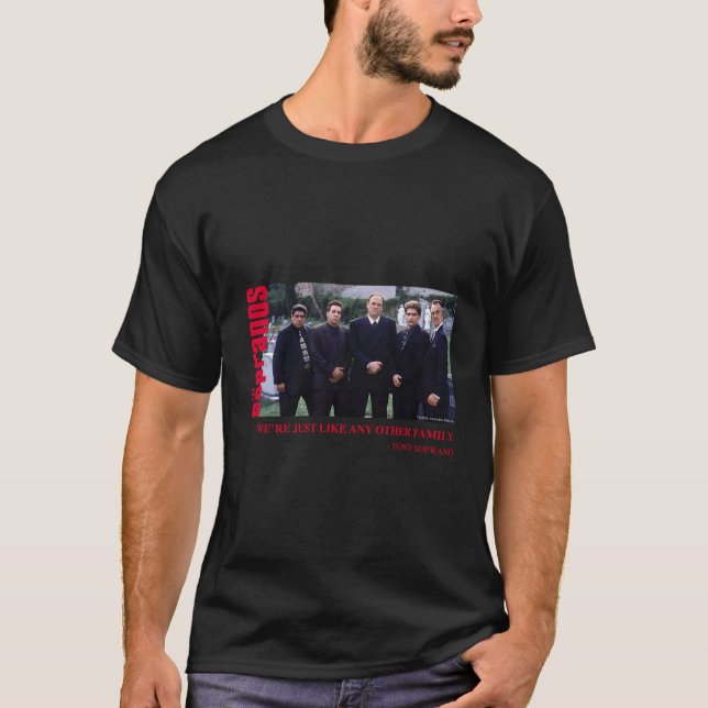 Camiseta Iml Hbo The Sopranos Family Men And S (Frente)