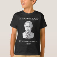 Immanuel Kant Funny Filosofia Dizendo Presente