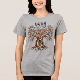 Camiseta Immi A Raiz da Minha Alma Tributo à Mãe