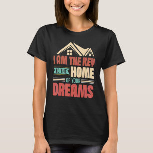 Camiseta Imobiliário Eu Sou A Chave Da Casa Do Seu Dr.