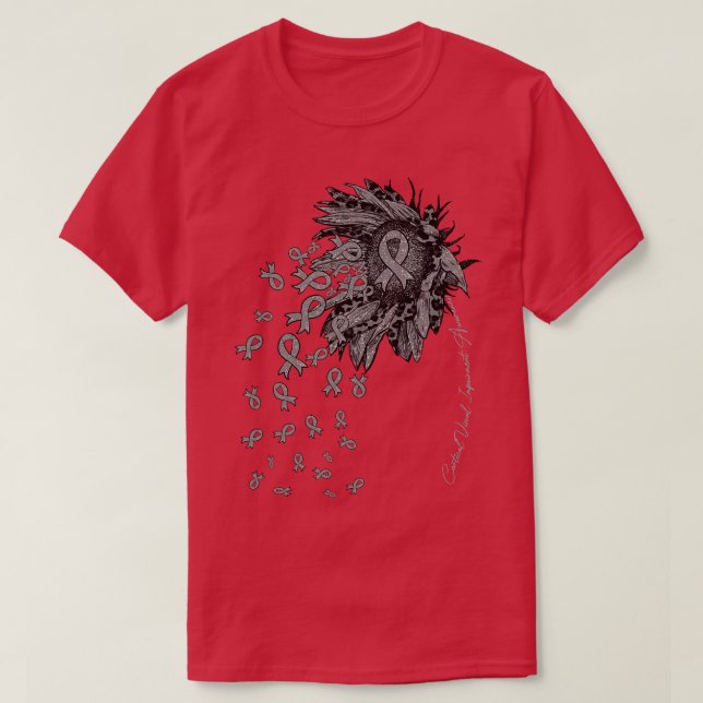 Camiseta Imparidade visual cortical Sensibilização (Frente do Design)