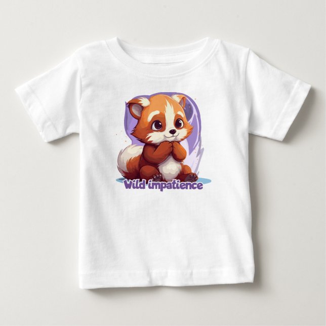 Camiseta Impatience folle - Wild impatience (Frente)