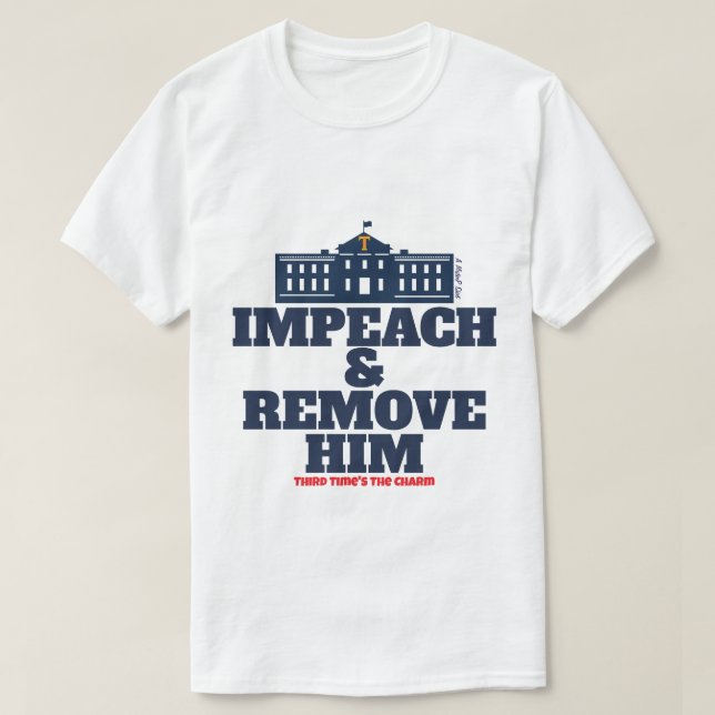 Camiseta Impeach & Remove - A MisterP Shirt (Frente do Design)