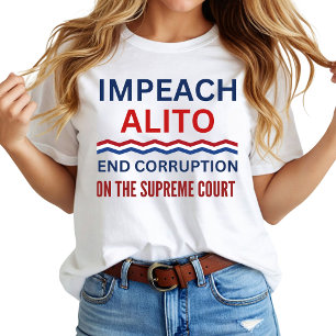 Camiseta Impeach Samuel Alito Supremo Tribunal