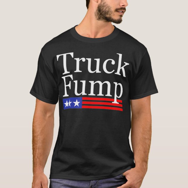 Camiseta Impeachment AntiTrump de Truck Fump em caminhão (Frente)