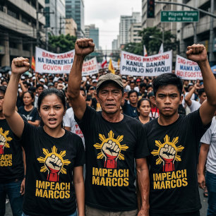 Camiseta Impeachment de Marcos Protesto Contra Corrupção Fi