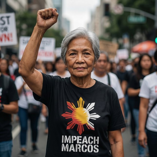 Camiseta Impeachment de Marcos Protesto Contra Corrupção Fi (Criador carregado)