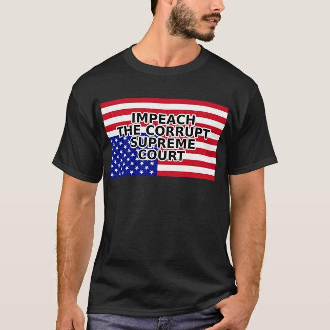 CAMISETA IMPEDIR O SUPREMO TRIBUNAL CORRUPTO (Frente)