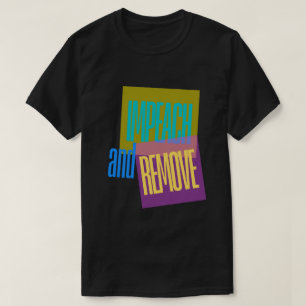 Camiseta Impeja e remova o Anti-Trump