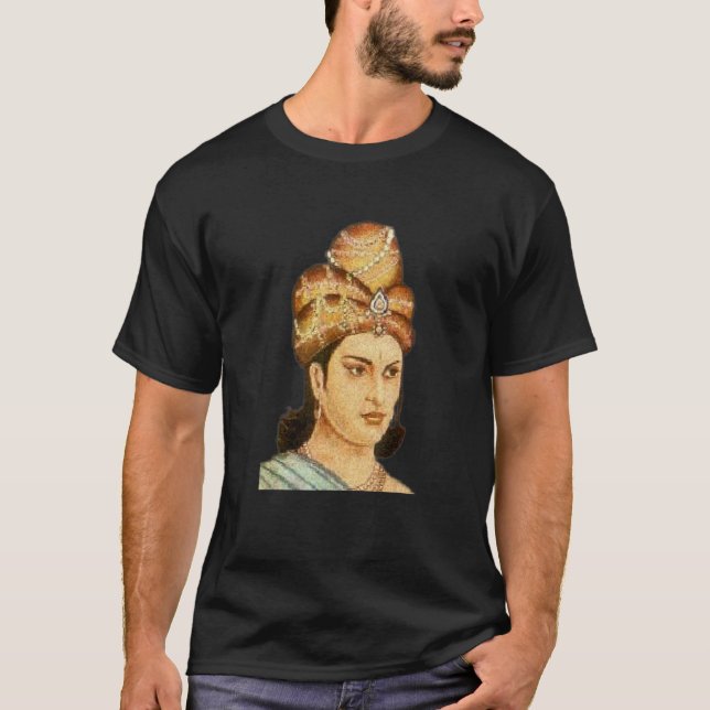 Camiseta Imperador Ashoka Índia Maurya (Frente)