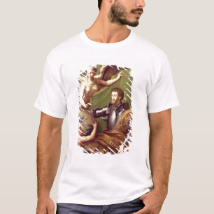 Camiseta Imperador Charles V (1500-58) que recebem o mundo,