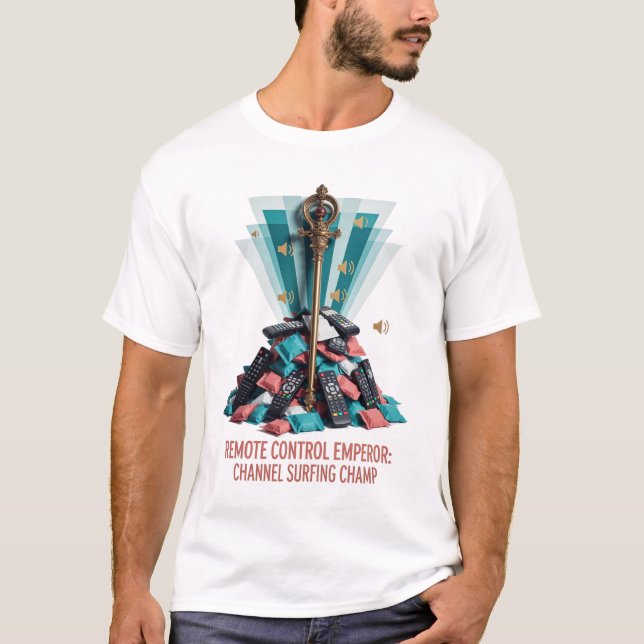 Camiseta Imperador do Controle Remoto (Frente)