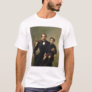 Camiseta Imperador Louis-Napoleon Bonaparte e seu filho