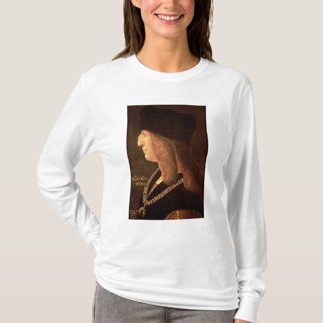 Camiseta Imperador Maximilian mim de Alemanha, 1502 (Frente)