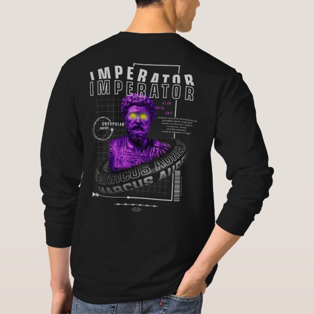 Camiseta Imperador Moderno Streetwear (Verso)