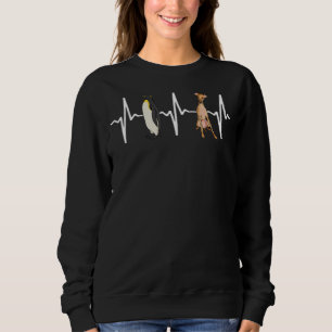 Camiseta Imperador Penguin - Cão italiano de batimento card