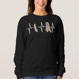 Camiseta Imperador Pinguin Polonês Lowland Sheepdog Pulsaçã