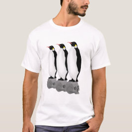 Camiseta Imperador Pinguins em Pele Humana