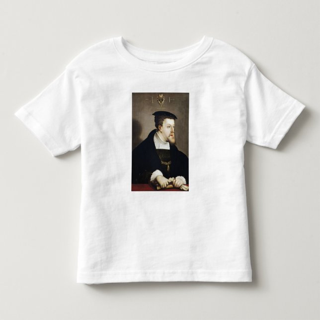 Camiseta Imperador romano santamente de Charles V (Frente)