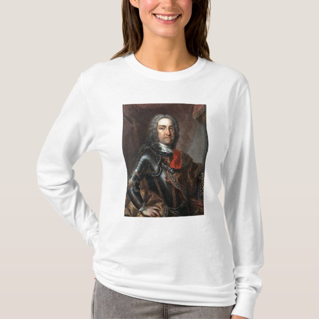 Camiseta Imperador romano santamente de Charles VI (Frente)