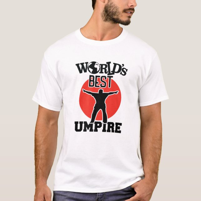 Camiseta Império Funcional de Baseball Melhor Azul Nunca (Frente)