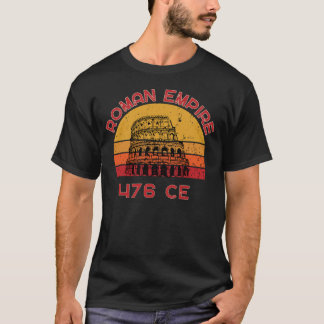 Camiseta Império romano 476 CE