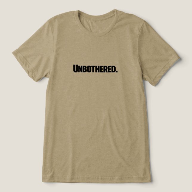 Camiseta Imperturbável (Design frontal)