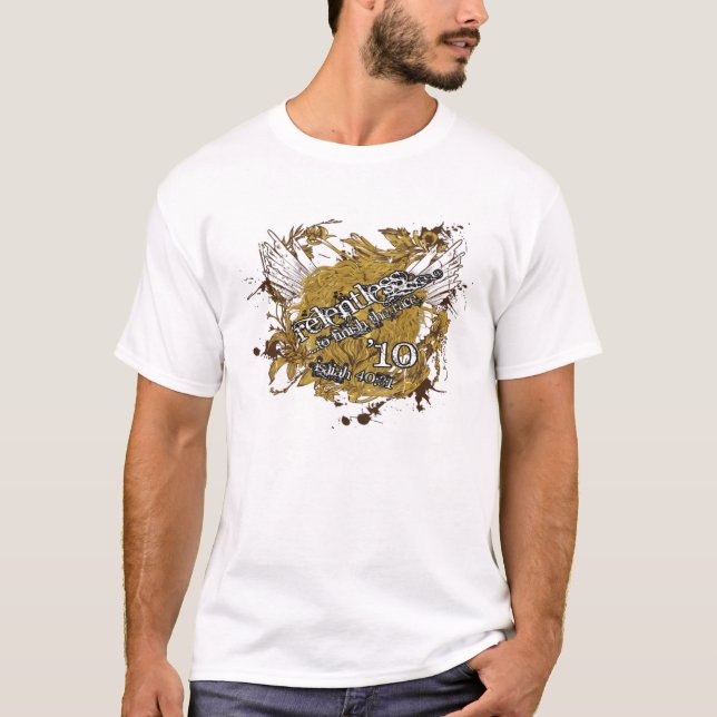 Camiseta Implacável (leão de Judah) (Frente)