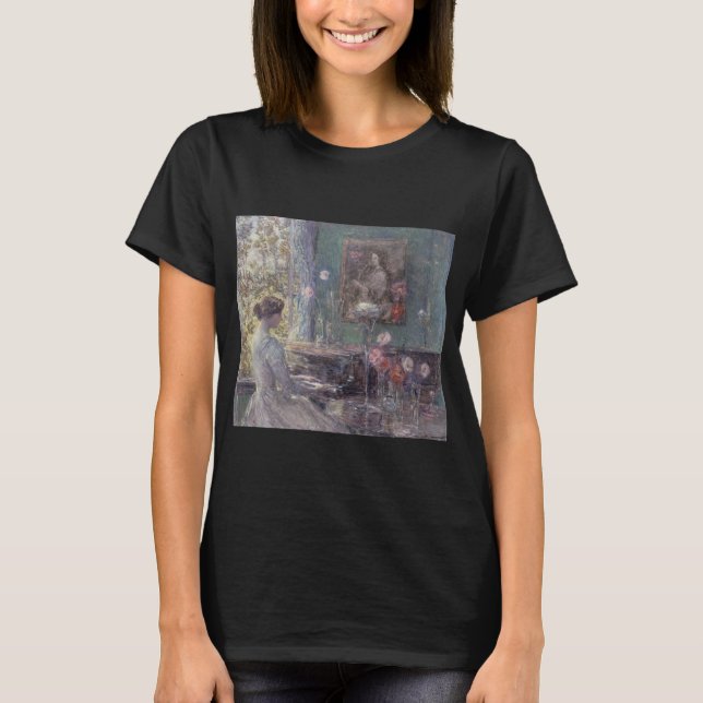 Camiseta Implantação de Frederick Childe Hassam (Frente)