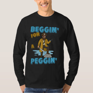 Camiseta Implorando por um pregador Pirata engraçado ofensi