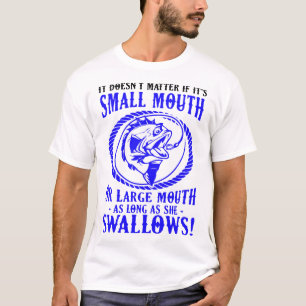Camiseta Importa se ela é pequena, gorda e tem um grande