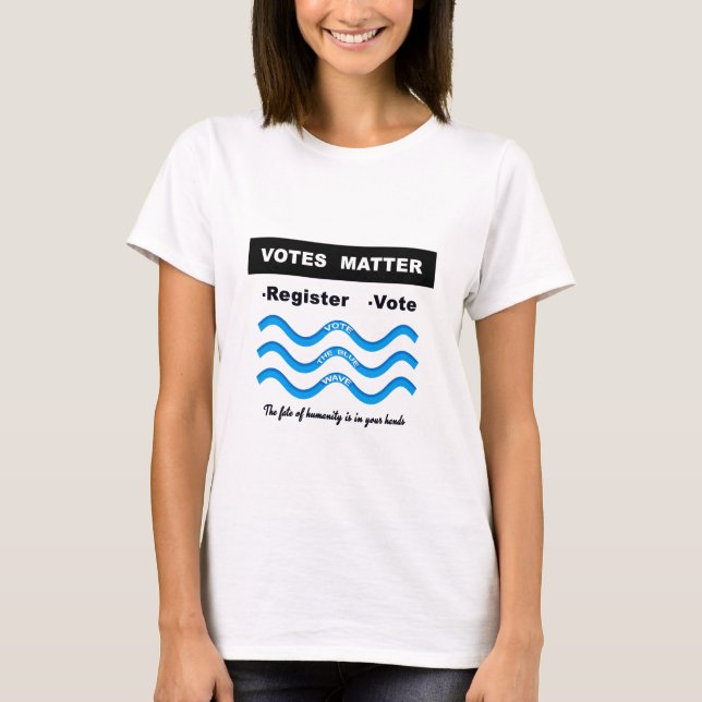 Camiseta Importância de Votos (Frente)