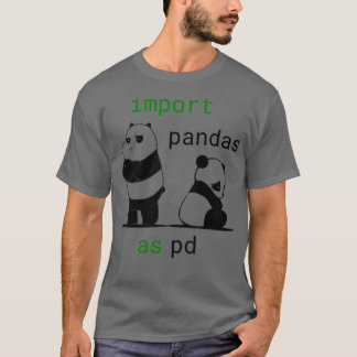 Camiseta Importar Pandas Como Pd Funny Python Data Science