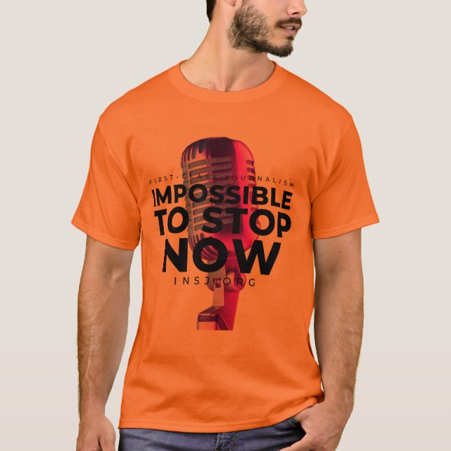 Camiseta Impossible to Stop (Frente)