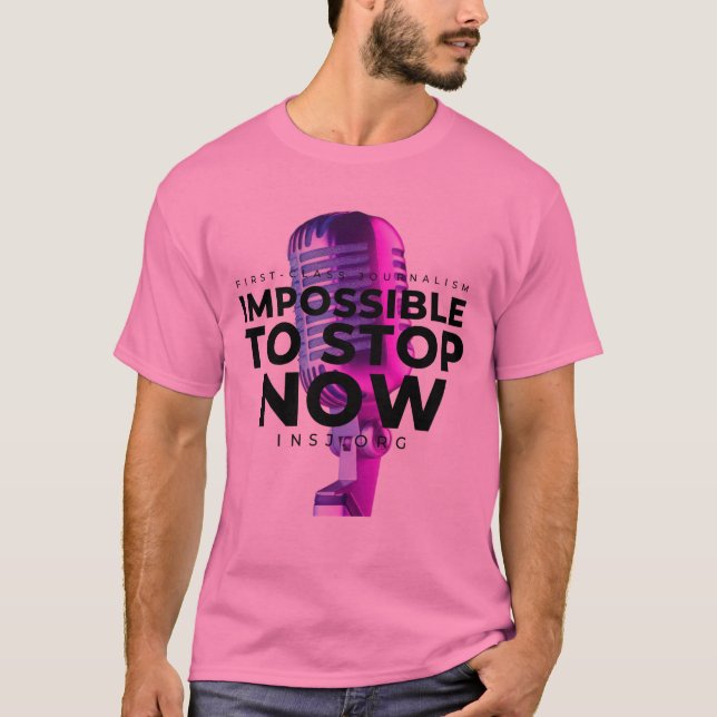 Camiseta Impossible to Stop (Frente)