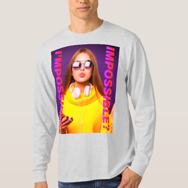 Camiseta IMPOSSÍVEL? EU SOU POSSÍVEL! ONOCIDADE de Tóquio O (Frente)