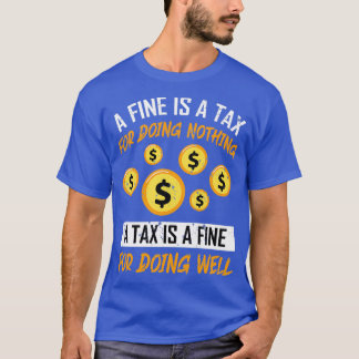 Camiseta Imposto Contabilístico Humor CPA Imposto Advisor B