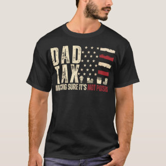 Camiseta Imposto do Papai Garantindo que Não é Veneno Bande