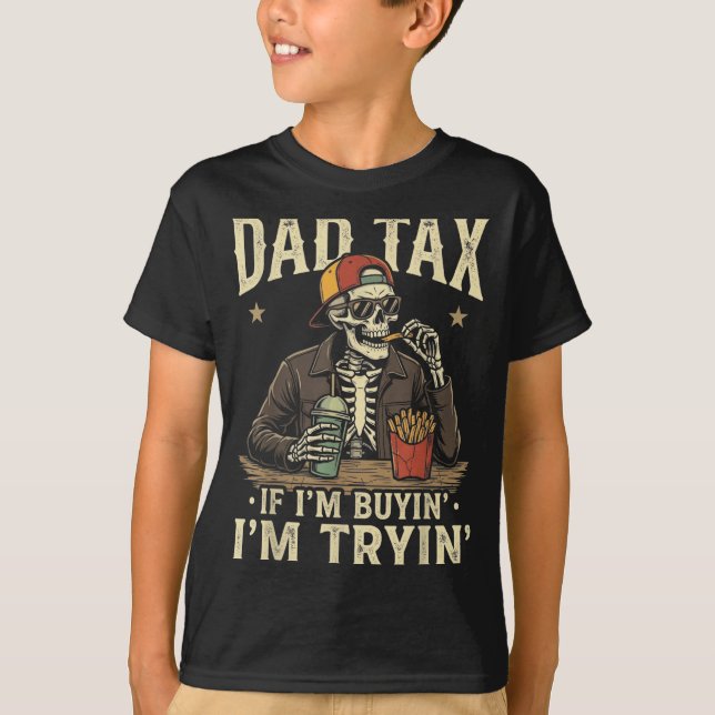 Camiseta Imposto do papai se comprando tentando ser engraça (Frente)