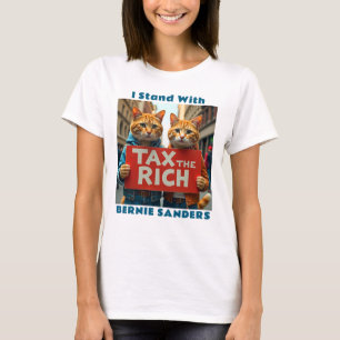Camiseta Imposto sobre o rico político