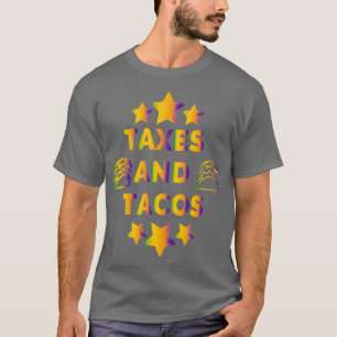 Camiseta Impostos e Tacos