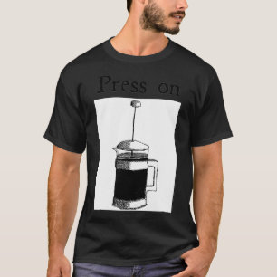 Camiseta Imprensa Francesa Café Espresso