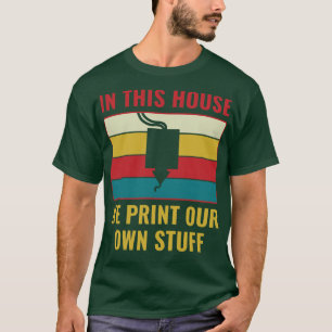 Camiseta Impressão 3D Engraçada Nesta Assembleia Nós 3D Imp