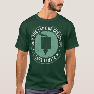 Camiseta Impressão 3D Impressão Engraçada Impressão 3D falt