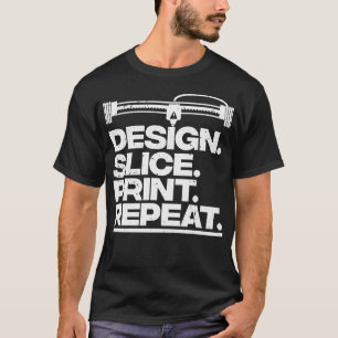 Camiseta Impressão 3D Legal Para Impressora 3D Máquina Impr