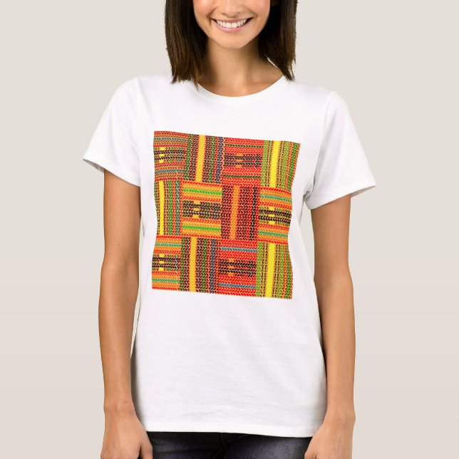 Camiseta impressão africano (Frente)